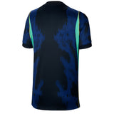 Nike Kids Brazil 2026/27 Away Jordan Jersey Old Royal/Black Back