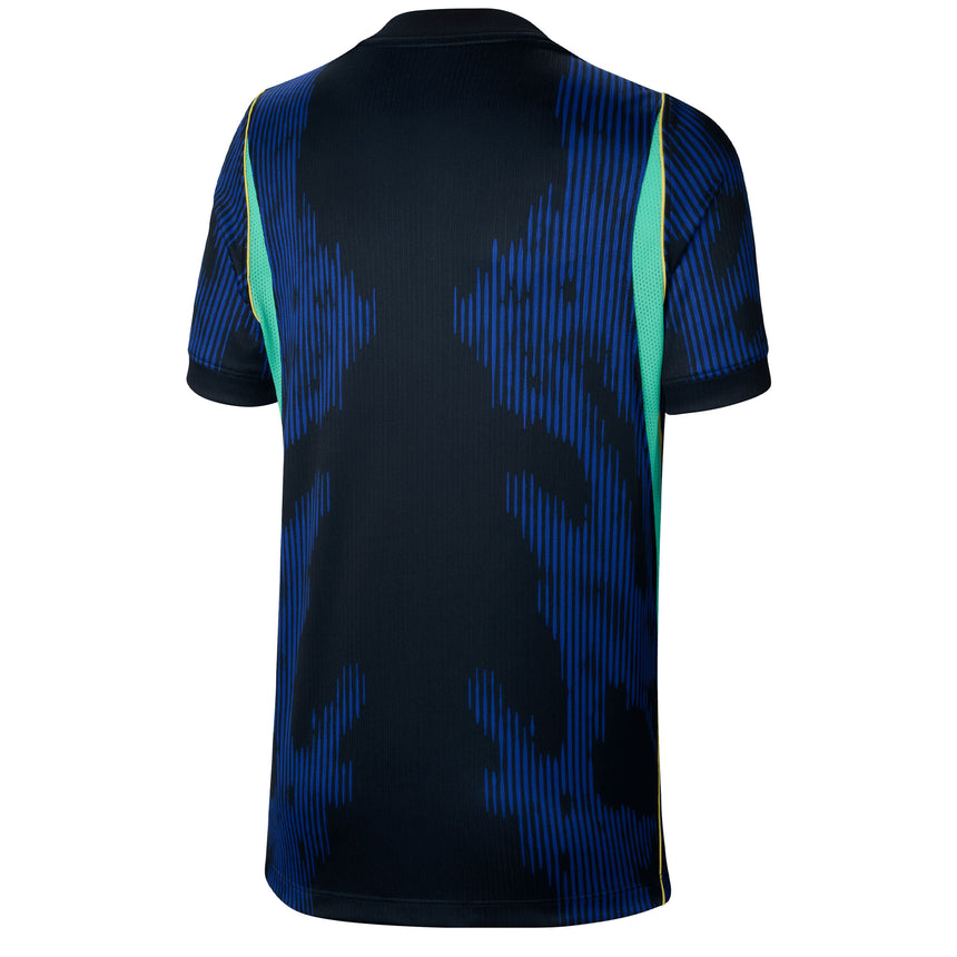 Nike Kids Brazil 2026/27 Away Jordan Jersey Old Royal/Black Back