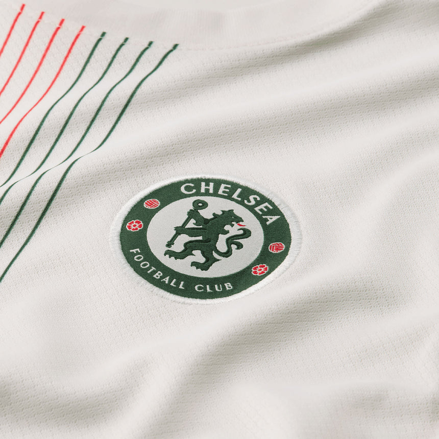 Nike Kids Chelsea 2025/26 Away Jersey Jade/Red Crest