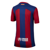 Nike Kids FC Barcelona 2023/24 Home Jersey Red/Blue Back