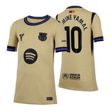 Nike Kids FC Barcelona 2025/26 Away Jersey w/ Lamine Yamal #10 Printing