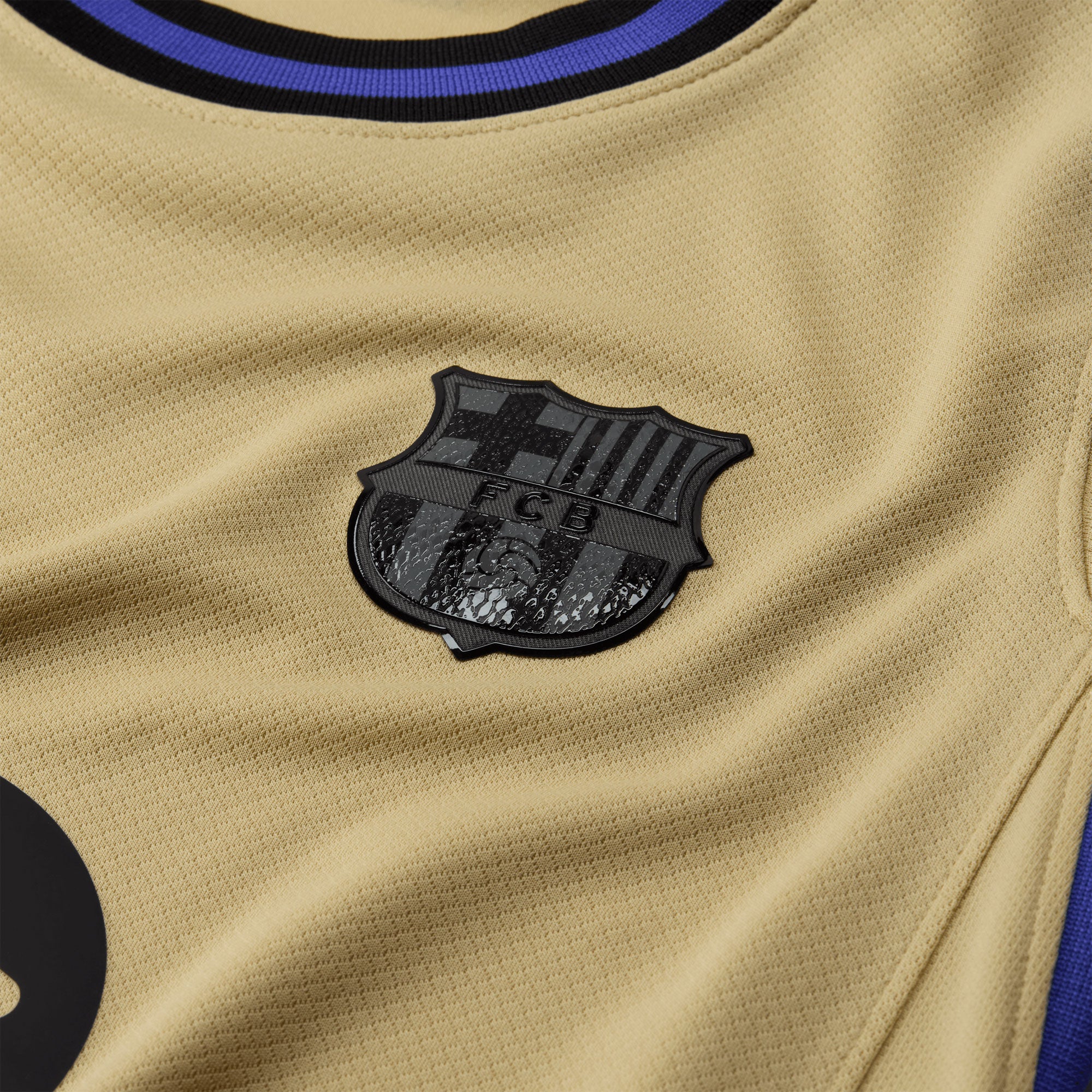 Nike FC Barcelona Youth Away Stadium 2025/26 Soccer Jersey