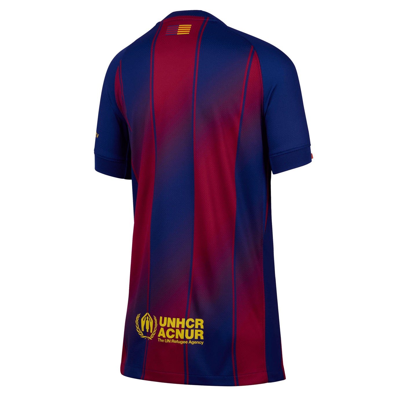 Nike Kids FC Barcelona 2025/26 Home Jersey Royal Blue/Red Back