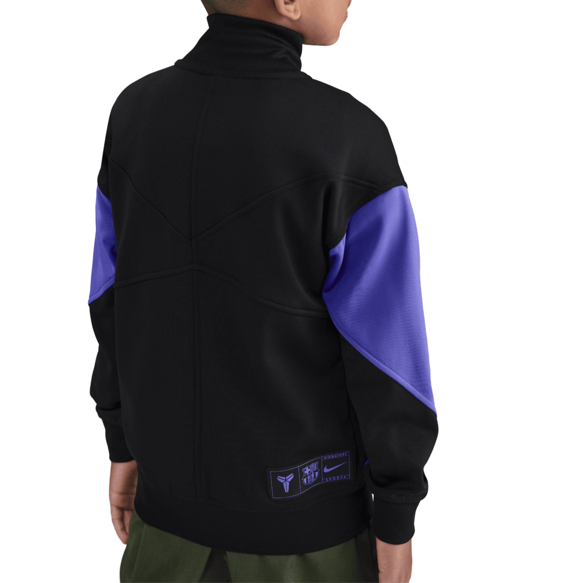 Nike Kids FC Barcelona Academy Pro Away Kobe Anthem Jacket Black