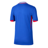 Nike Kids France 2024/25 Home Jersey Blue Back