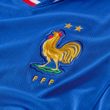 Nike Kids France 2024/25 Home Jersey Blue Crest