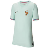 Nike Kid's France World Cup 2026 Away Jersey Igloo/Monarch Front