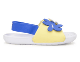 Nike Kids Kawa Slide SE (TD) White/Soft Yellow