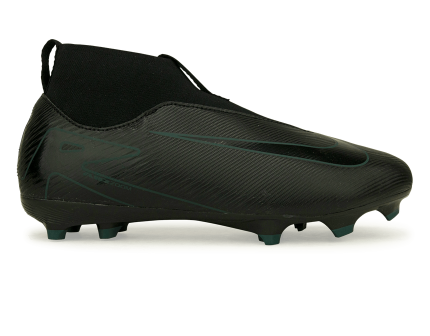 Nike Kids Zoom Mercurial Superfly 10 Academy FG/MG Black/Deep Jungle