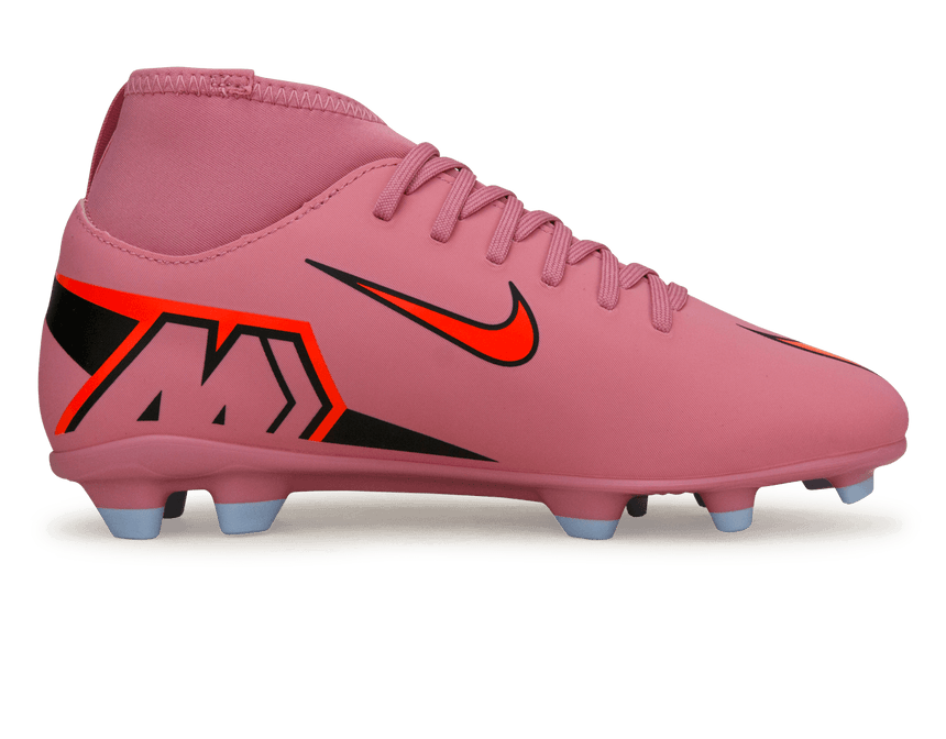 Nike Kids Mercurial Superfly 10 Club FG/MG Magic Flamingo/Black Side