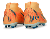 Nike Kids Zoom Mercurial Superfly 10 Club 'Kylian Mbappe' FG/MG Melon Tint/igloo Back