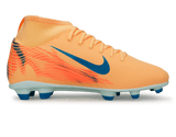 Nike Kids Zoom Mercurial Superfly 10 Club 'Kylian Mbappe' FG/MG Melon Tint/igloo Side