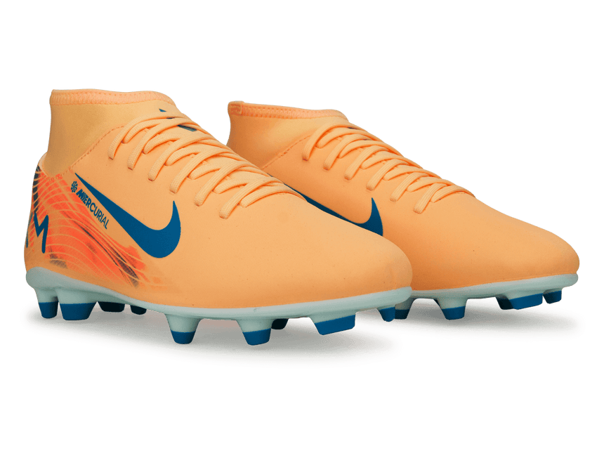 Nike Kids Zoom Mercurial Superfly 10 Club 'Kylian Mbappe' FG/MG Melon Tint/igloo Together