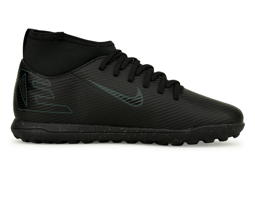 Nike Kids Zoom Mercurial Superfly 10 Club TF Black/Deep Jungle Side