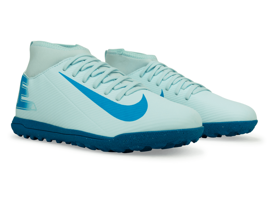 Nike Kids Zoom Mercurial Superfly 10 Club TF Glacier Blue/Blue Orbit Together