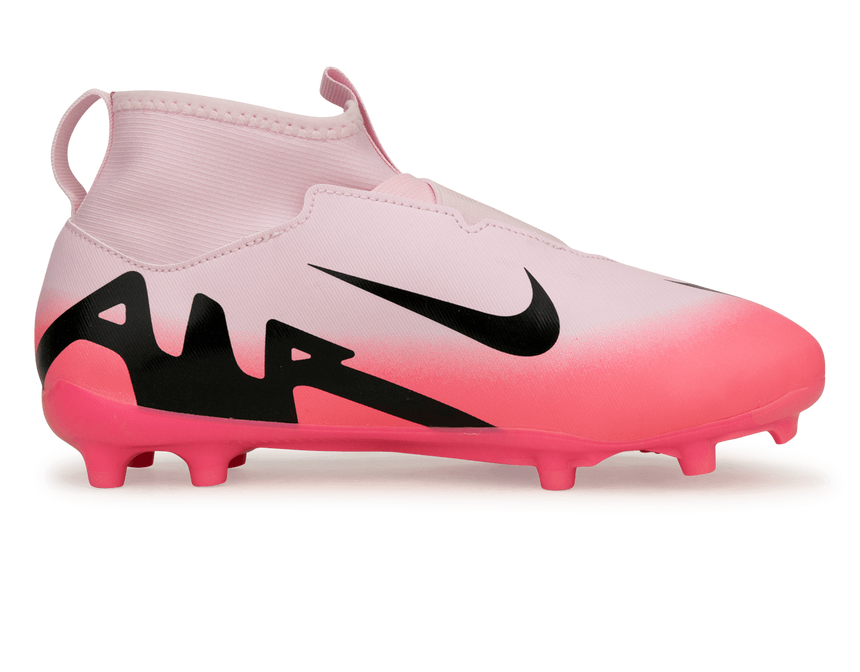 Nike Kids Zoom Mercurial Superfly 9 Academy FG/MG Pink Foam/Black Side