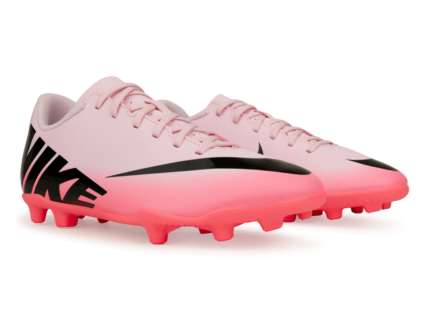 Nike Kids Zoom Mercurial Vapor 15 Club FG/MG Pink Foam/Black Together