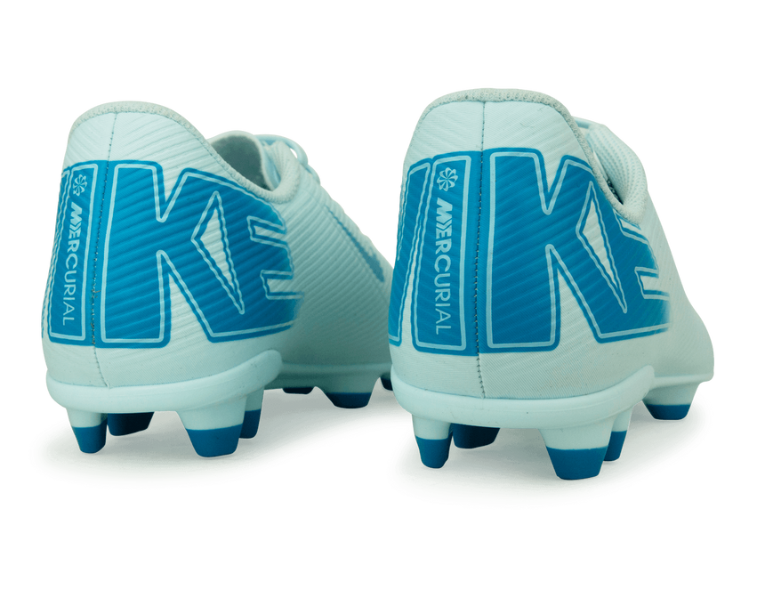 Nike Kids Zoom Mercurial Vapor 16 Club FG/MG Glacier Blue/Blue Orbit Rear