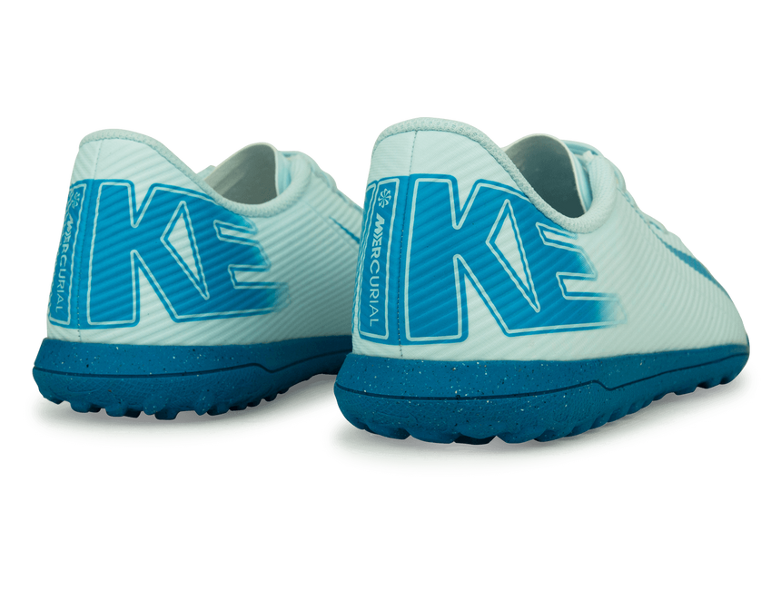 Nike Kids Zoom Mercurial Vapor 16 Club TF Glacier Blue/Blue Orbit Rear