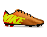 Nike Kids Mercurial Victory IV FG Soccer Cleats Sunset/Total Crimson Side