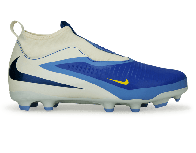 Nike Kids Phantom 6 High Academy FG LV8 Racer Blue/Dark Obsidian