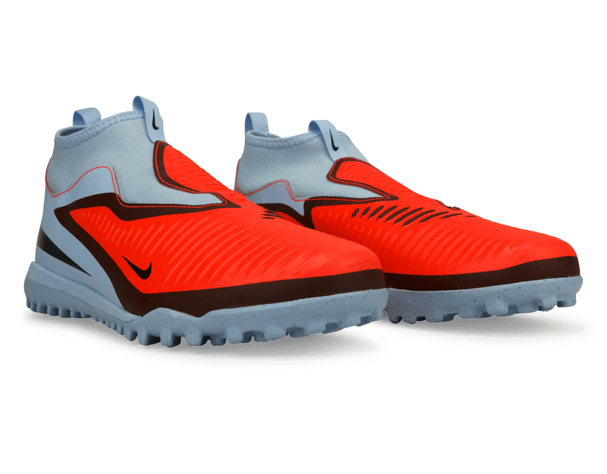 Nike Kids Phantom 6 High Academy TF Royal Tint/Black/Bright Crimson Together