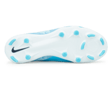 Nike Kids Phantom 6 Low Academy FG/MG Erling Haaland Baltic Blue/Glacier Blue Bottom