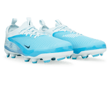 Nike Kids Phantom 6 Low Academy FG/MG Erling Haaland Baltic Blue/Glacier Blue Pair