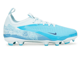 Nike Kids Phantom 6 Low Academy FG/MG Erling Haaland Baltic Blue/Glacier Blue