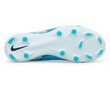 Nike Kids Phantom 6 Low Pro Erling Haaland FG/MG White/Blue Bottom