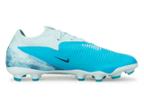 Nike Kids Phantom 6 Low Pro Erling Haaland FG/MG White/Blue Side