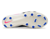 Nike Kids Phantom 6 Low Pro FG/MG Racer Blue/Pink Blast Sole