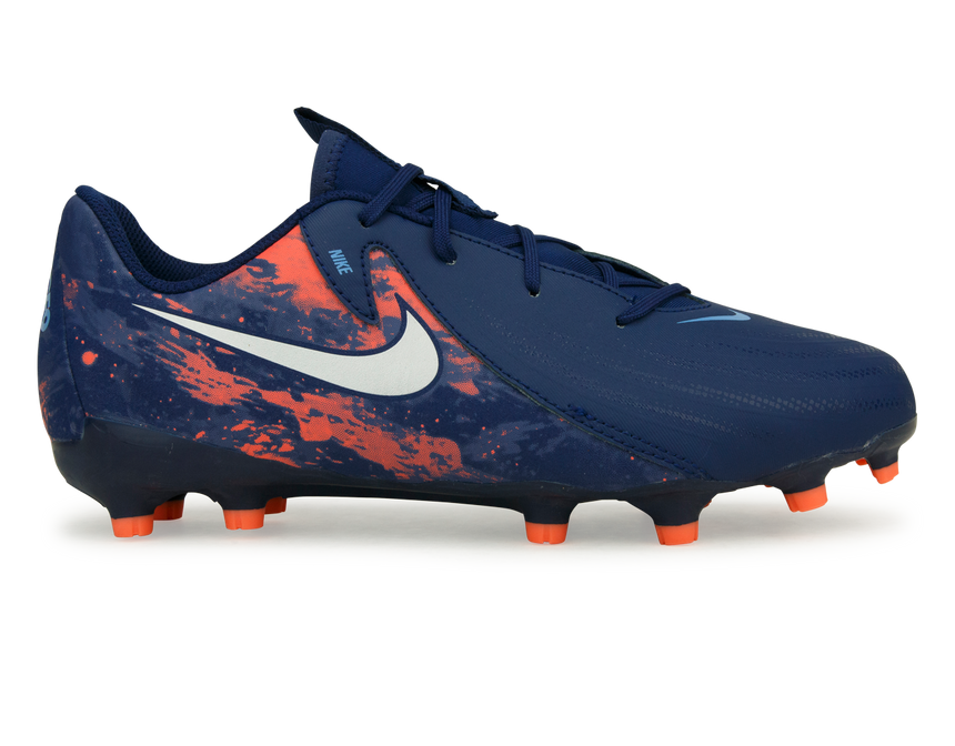 Nike Kids Phantom GX II Academy FG/MG Erling Haaland Blue Void/Chrome