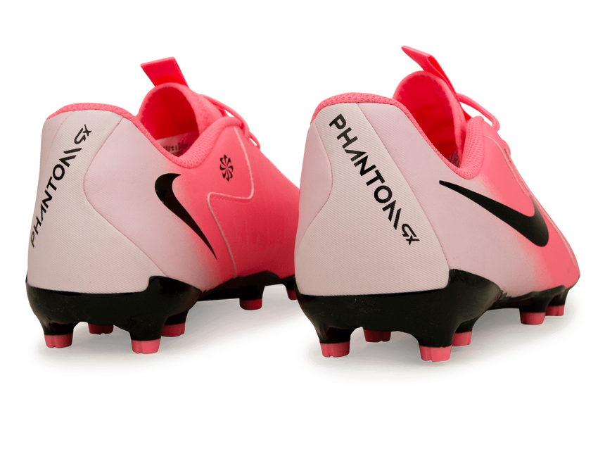 Nike Kids Phantom GX II Academy FG/MG Sunset Pulse/Black Rear
