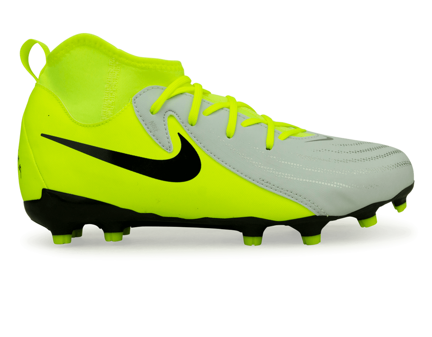 Nike Kids Phantom Luna II Academy FG/MG Silver/Black/Volt 