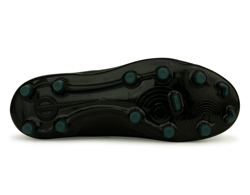 Nike Kids Tiempo Legend 10 Academy FG Black/Deep Jungle Sole