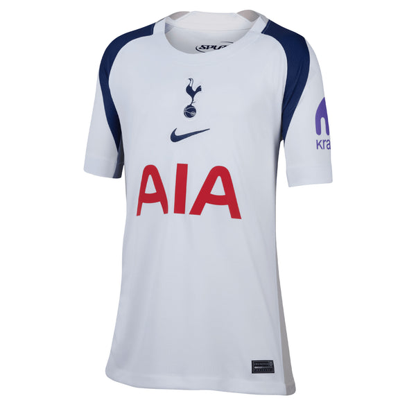 Nike Tottenham Hotspur Youth Home Stadium 2025/26 Soccer Jersey