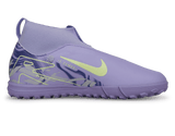 Nike Kids United Mercurial Superfly 10 Academy TF Purple Agate/Barley Volt Side