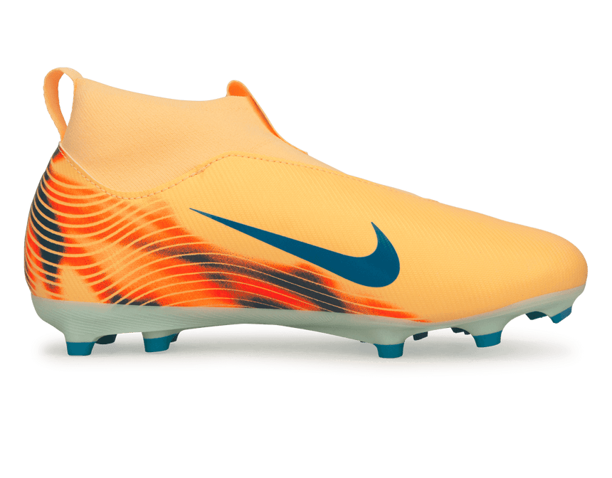 Nike Kids Zoom Mercurial Superfly 10 Academy 'Kylian Mbape' FG Melon Tint/Igloo Side