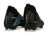 Nike Kids Zoom Mercurial Superfly 10 Academy FG/MG Black/Ice Blue Rear