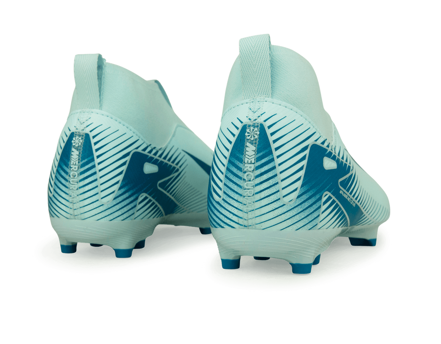 Nike Kid's Zoom Mercurial Superfly 10 Academy FG/MG Glacier Blue