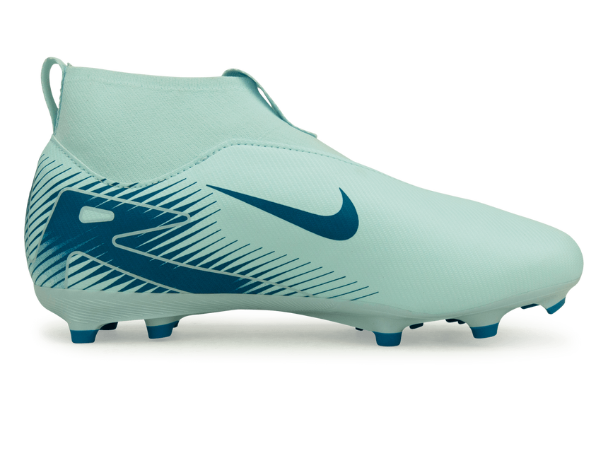 Nike Kid's Zoom Mercurial Superfly 10 Academy FG/MG Glacier Blue/Blue Orbit Side