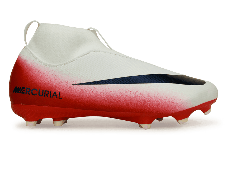 Nike Kids Zoom Mercurial Superfly 10 Academy FG/MG LV8 Red/Obsidian