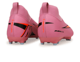 Nike Kids Zoom Mercurial Superfly 10 Academy FG/MG Magic Flamingo/Black Rear