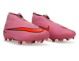 Nike Kids Zoom Mercurial Superfly 10 Academy FG/MG Magic Flamingo/Black Together