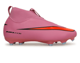 Nike Kids Zoom Mercurial Superfly 10 Academy FG/MG Magic Flamingo/Black