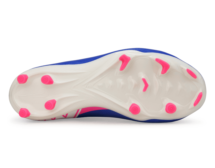 Nike Kids Zoom Mercurial Superfly 10 Academy FG/MG Racer Blue/White Sole
