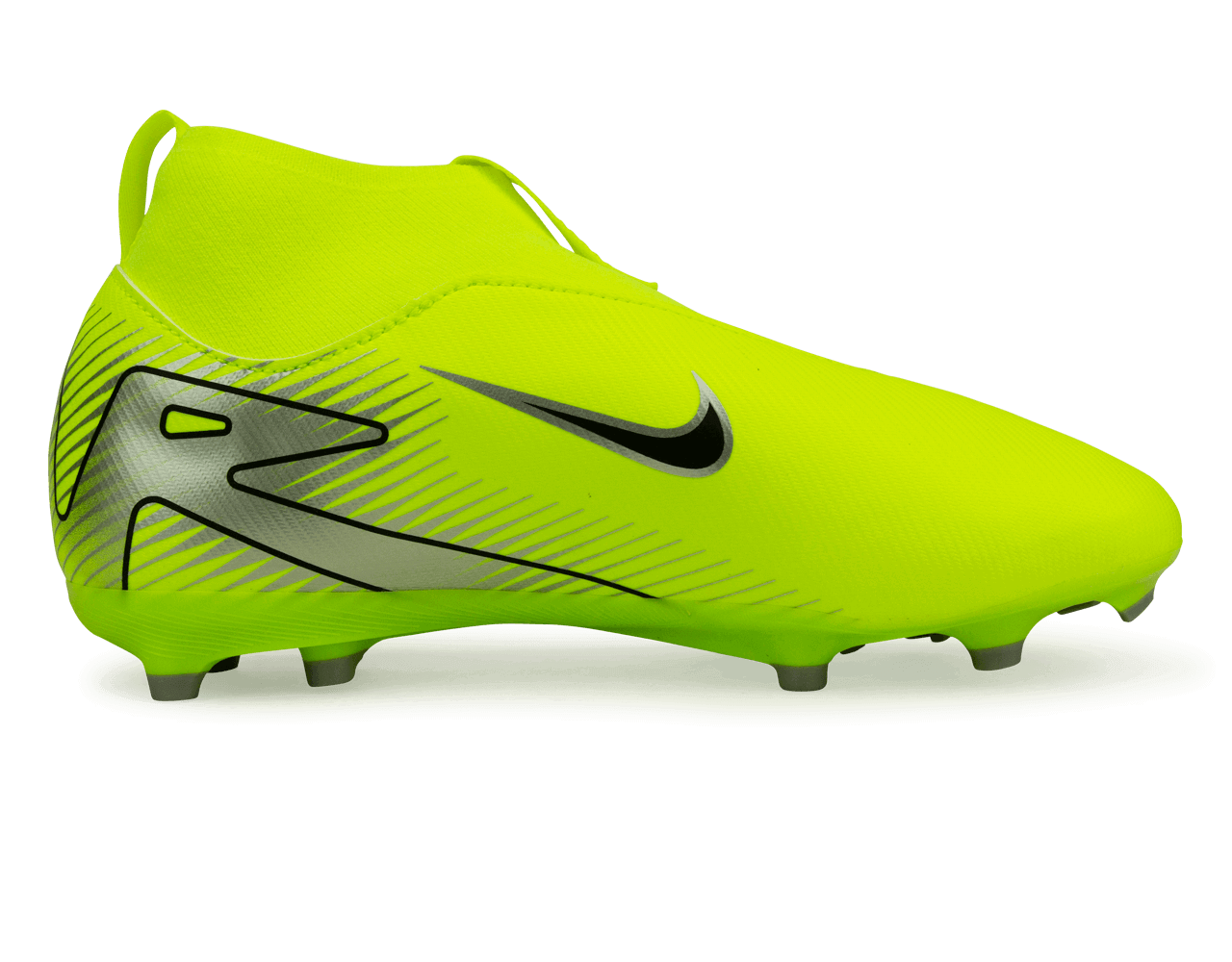 green and yellow youth football cleats