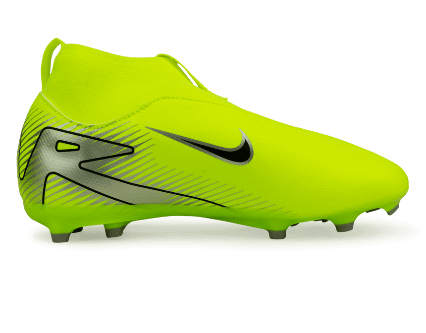 Nike Kids Zoom Mercurial Superfly 10 Academy FG/MG Volt/Black