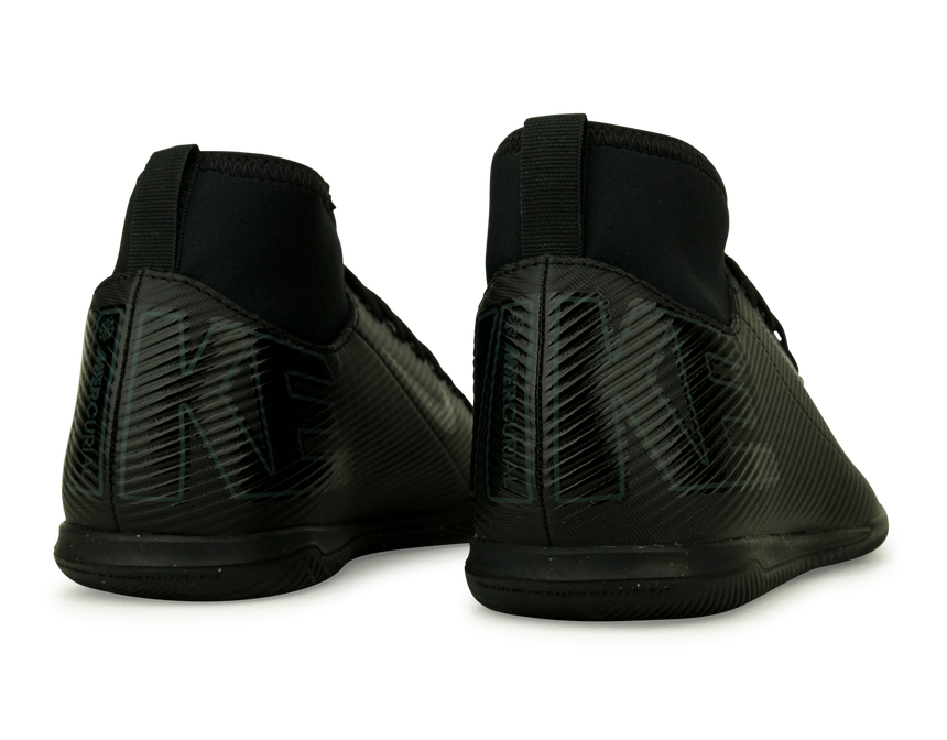 Nike Kids Zoom Mercurial Superfly 10 Club IC Black/Deep Jungle Rear